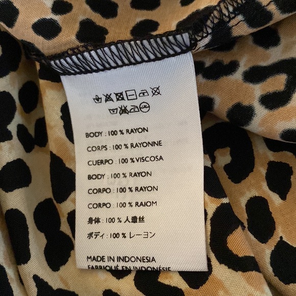 NWOT Faithfull The Brand Abbey The Wrap dress w/ elastic sleeves & sash tie - Picture 14 of 14